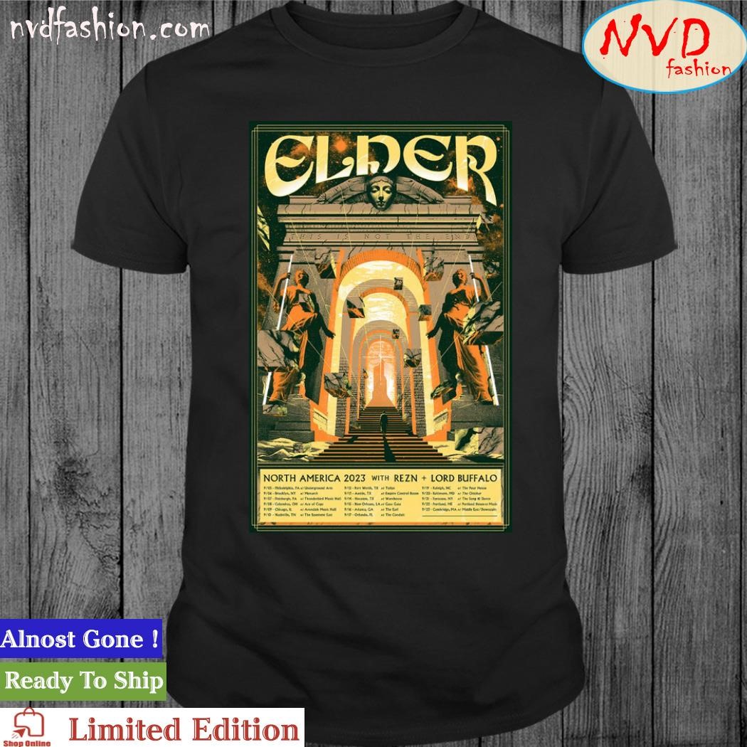 Design elder this is not the end tour north America 2023 shirt