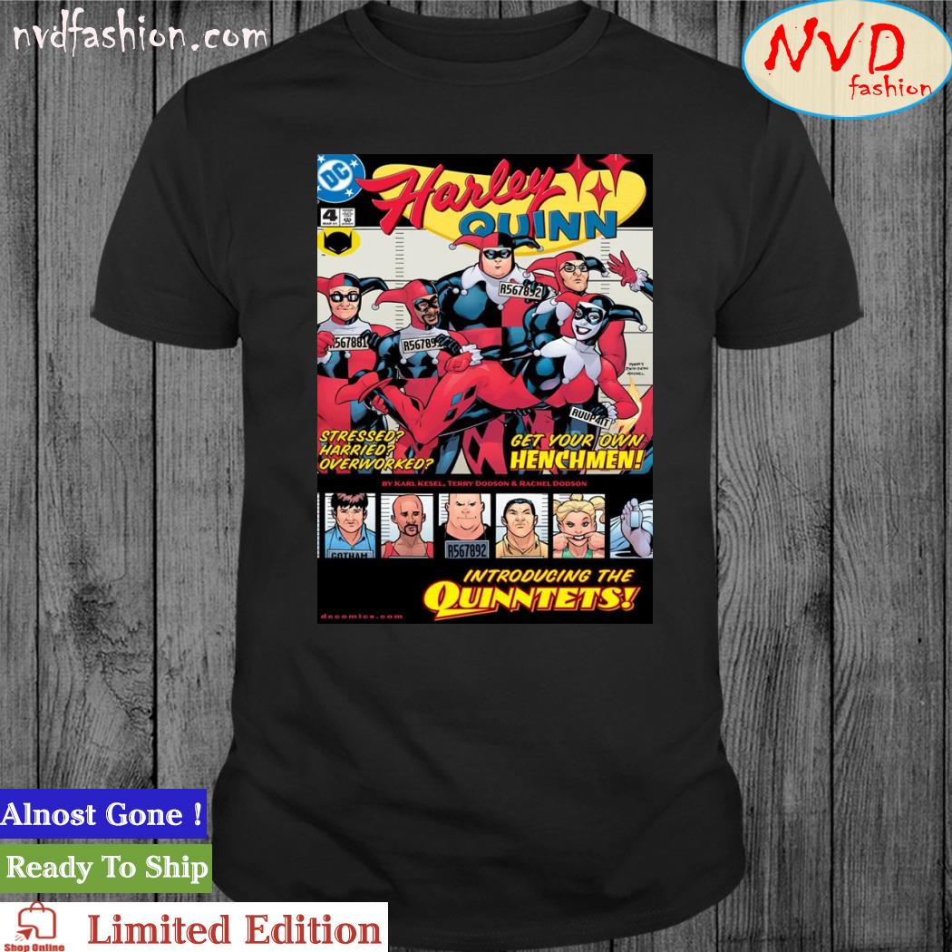 Design cheap DC comics harley quinn poster shirt